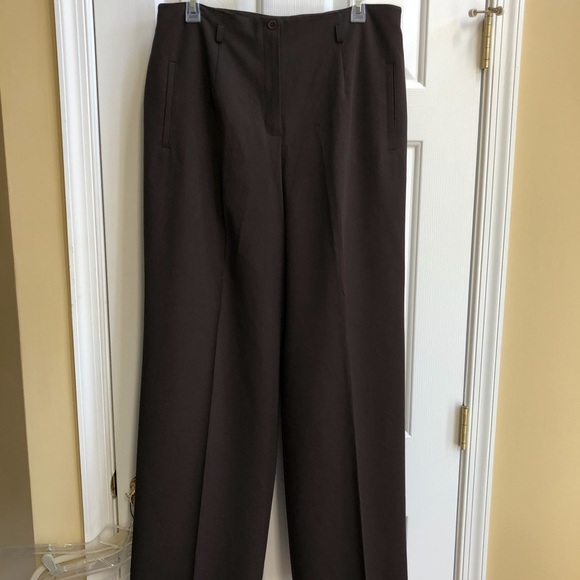 JONES NEW YORK “Platinum” Brown Pant, Sz 14 NWT - Picture 3 of 8